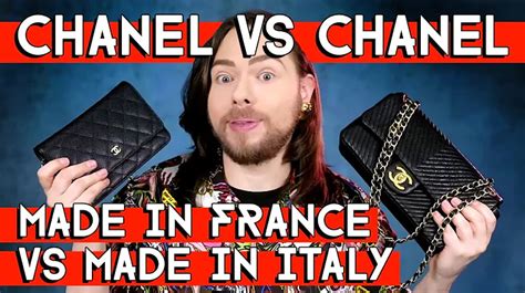 is chanel cheaper in italy than us